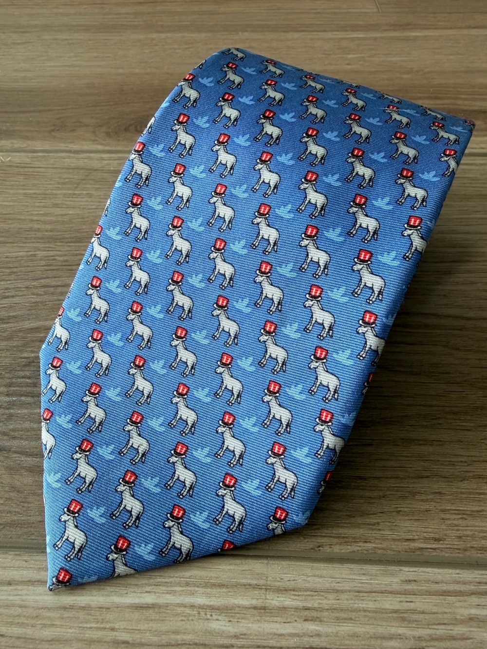 Joseph A Bank Democratic Party Donkey American Silk Tie
